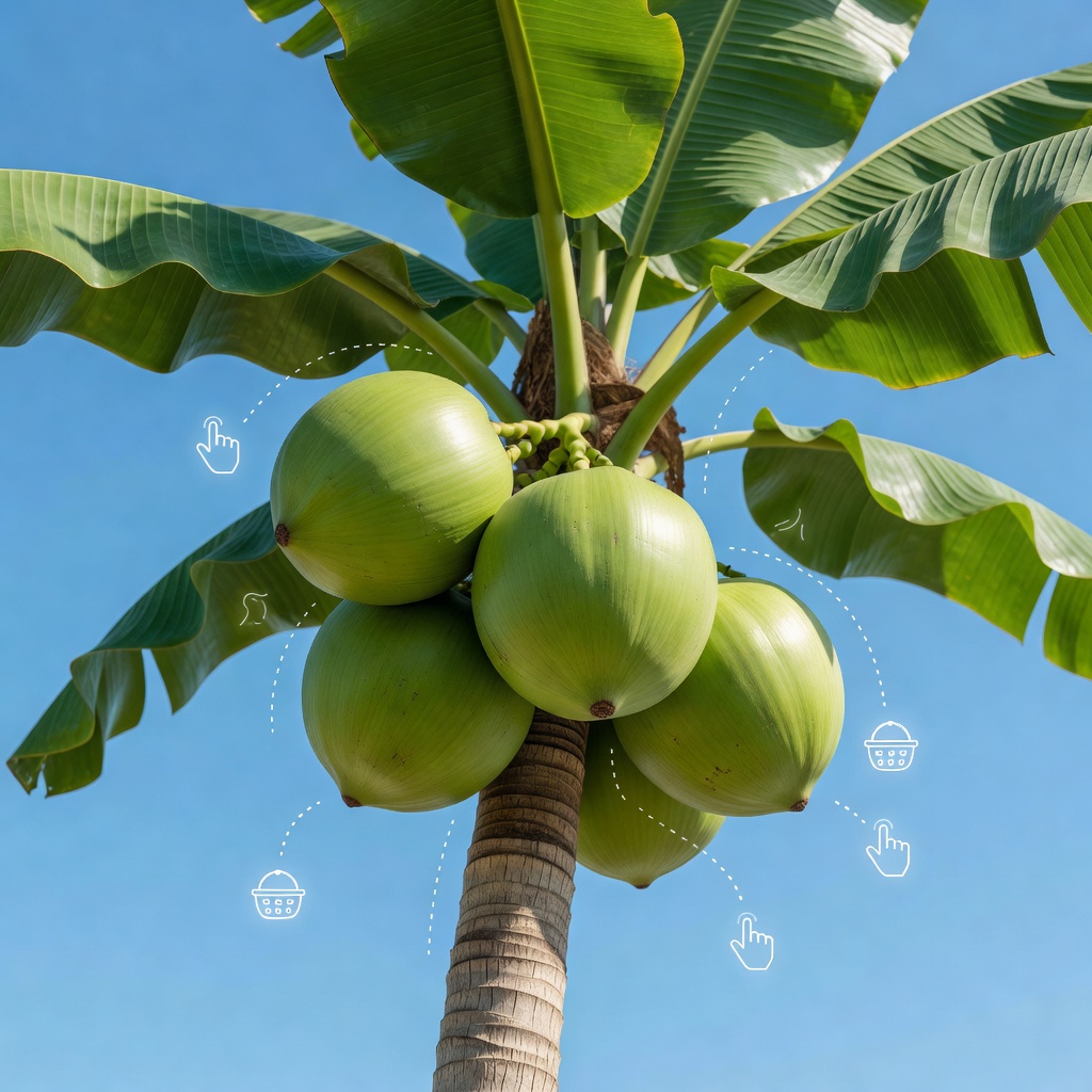 Coconuts and Palm Trees