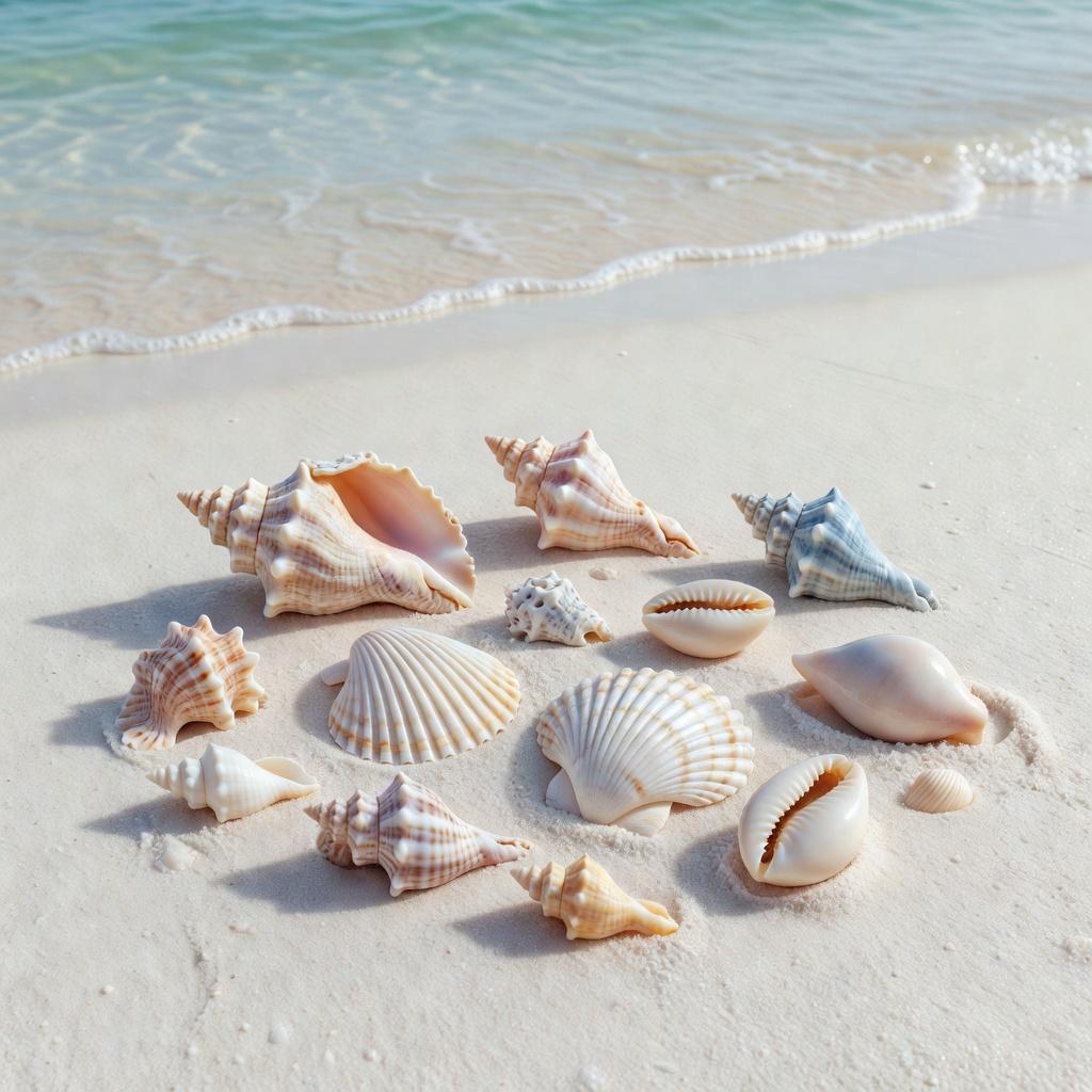 Seashells in Sand
