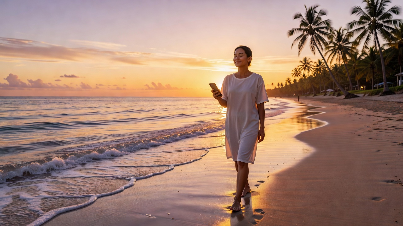 Beach Walk Sunrise Short Session