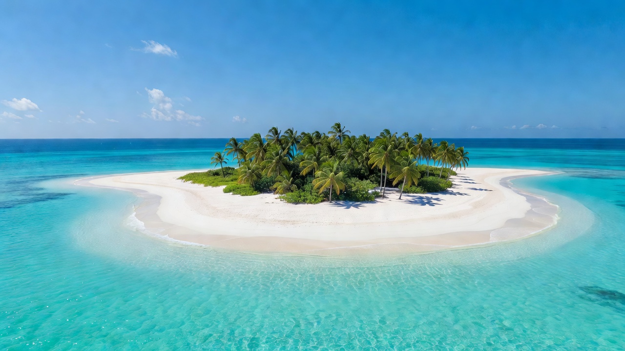 Ocean Themed Paradise Island